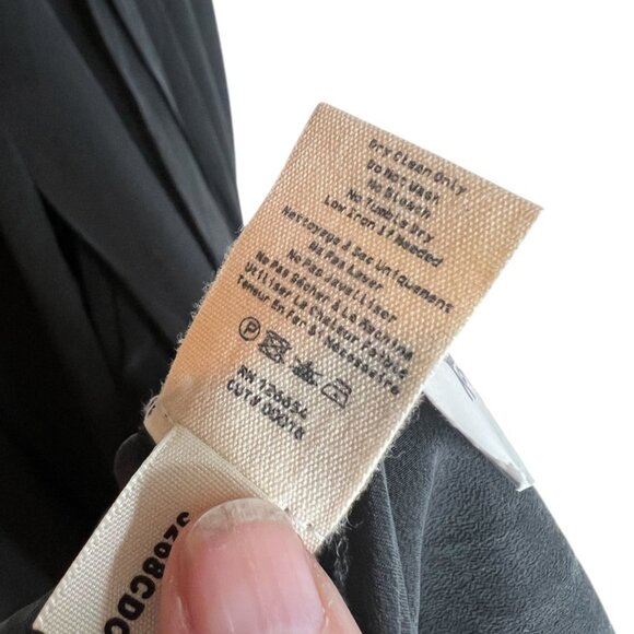 L’AGENCE x Ron Herman Silk Maxi Slit Skirt Black Size 4, NWT - Picture 10 of 13